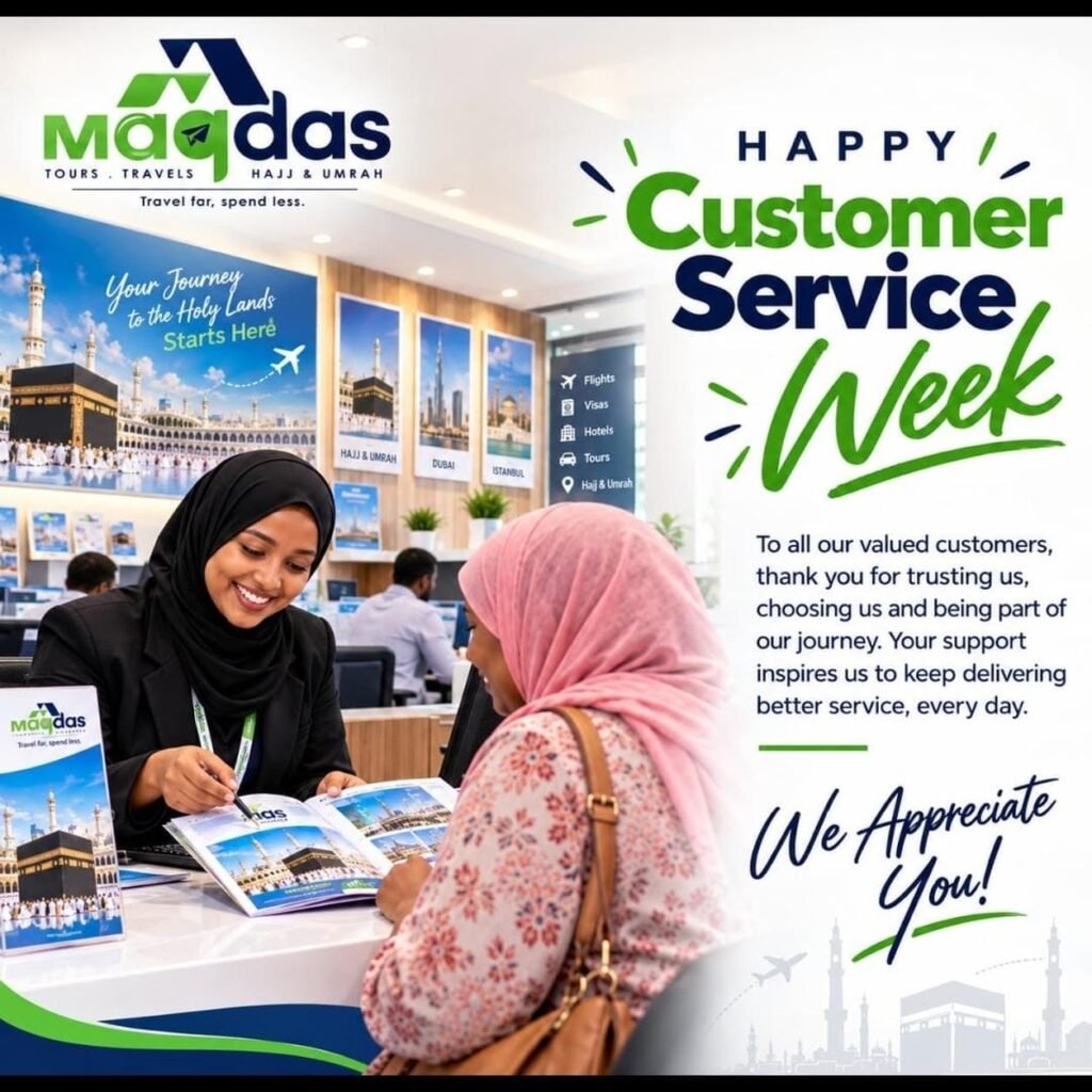 maqdas 4 customer service week