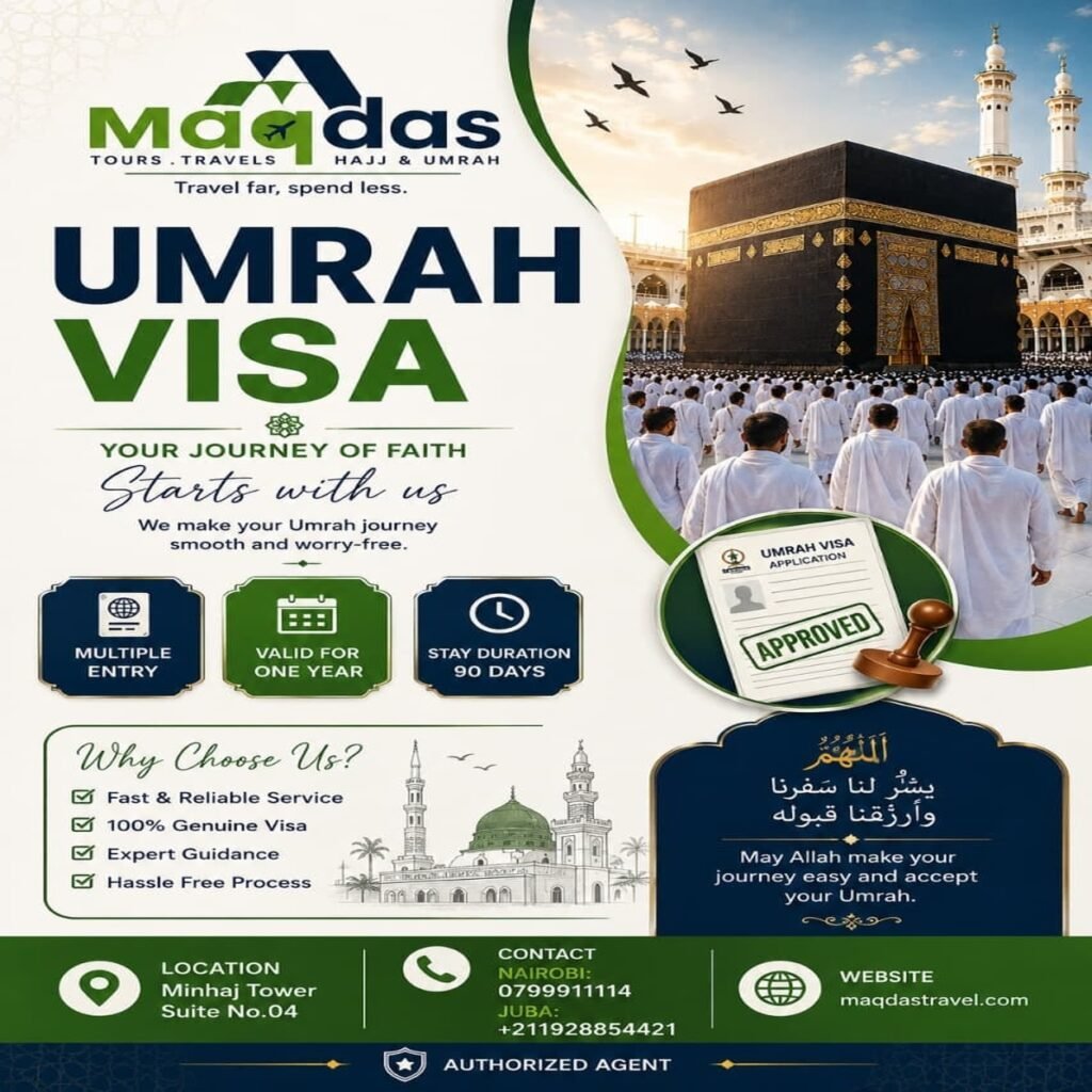 maqdas 5 umrah visa